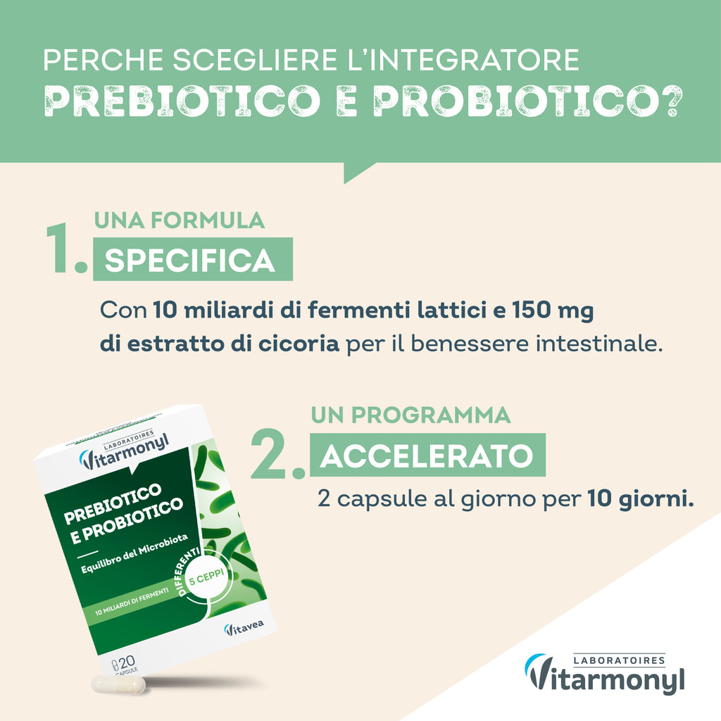 PREBIOTICO E PROBIOTICO